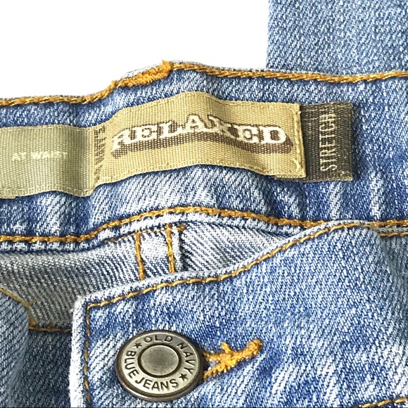 Old Navy Relaxed Jeans Size 14 Short Women Blue - Picture 6 of 8